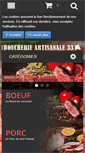 Mobile Screenshot of boucherie-artisanale-33.com